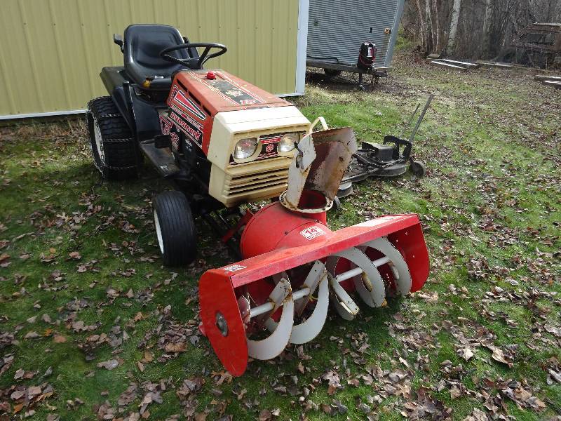 Dynamark lawn tractor