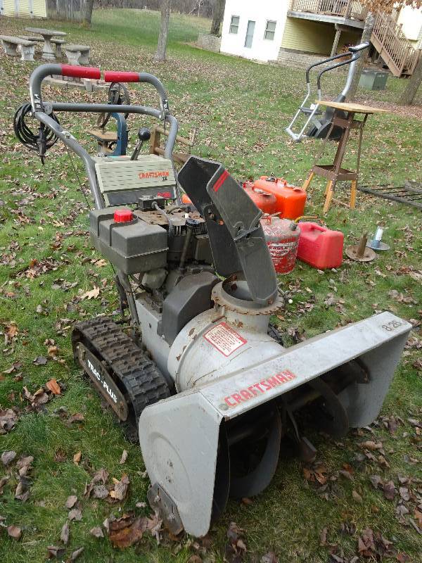 Craftsman snow blower