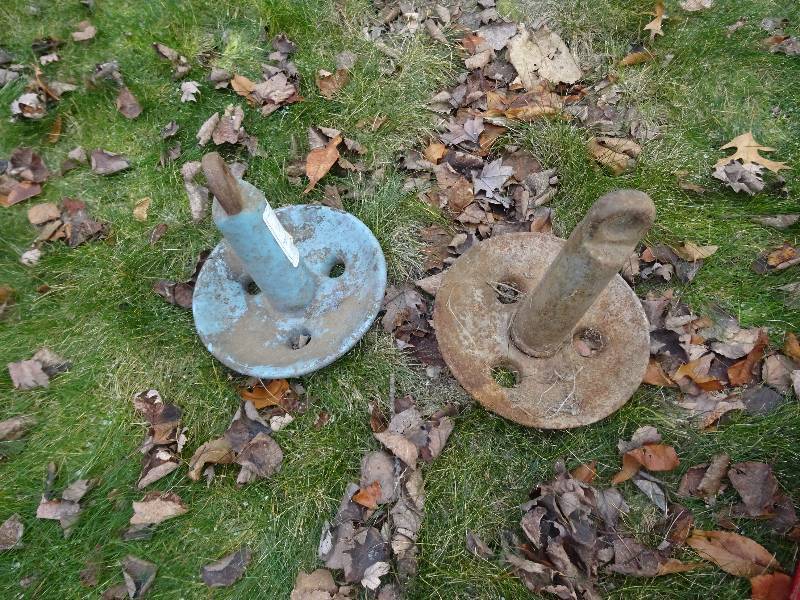 2 Boat anchors