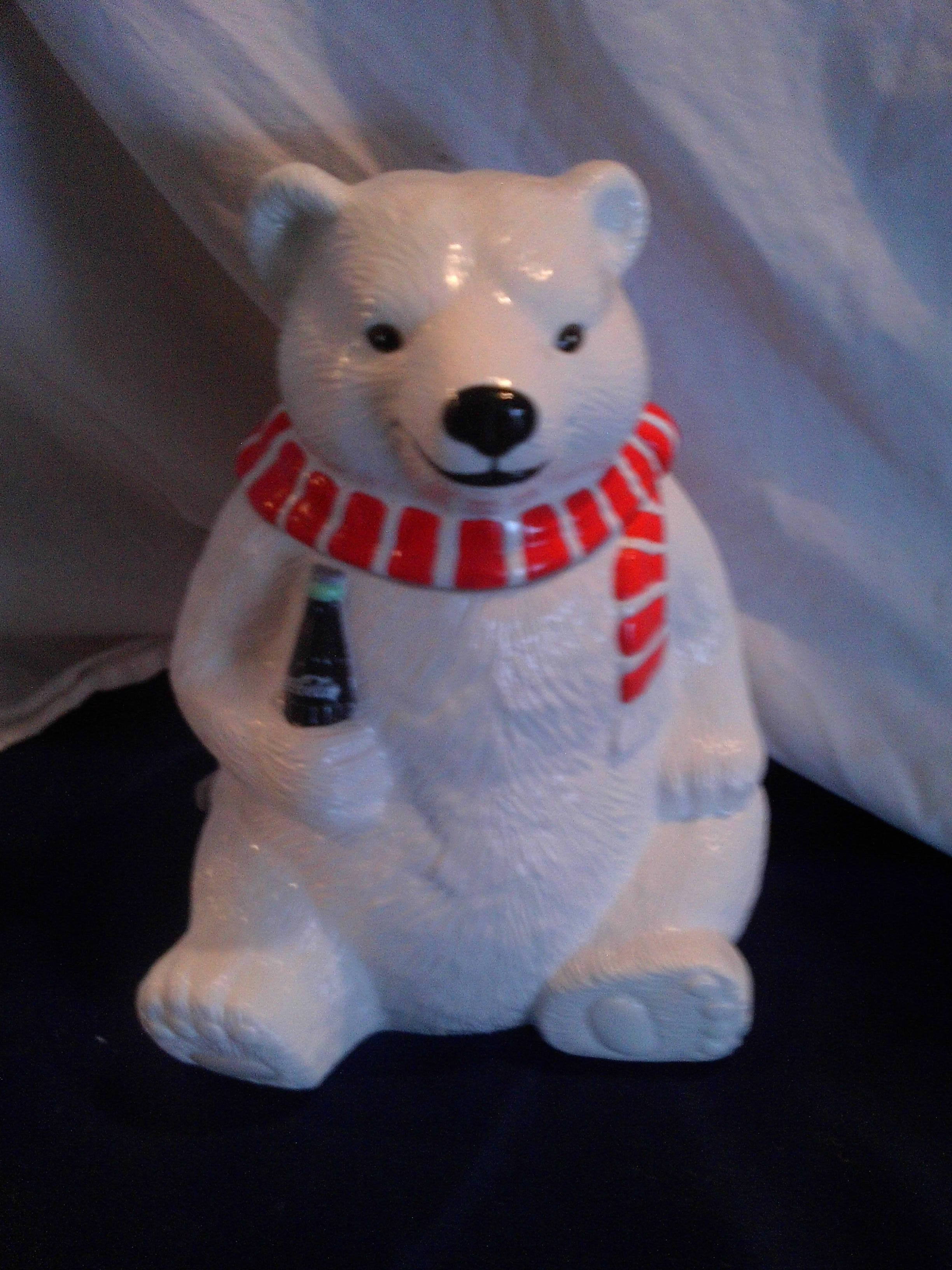 collector coca cola cookie jar