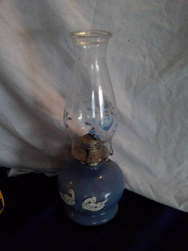 Vintage oil lamp
