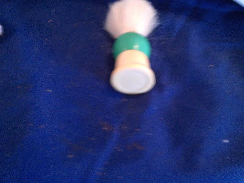 vintage plymouth shaving brush