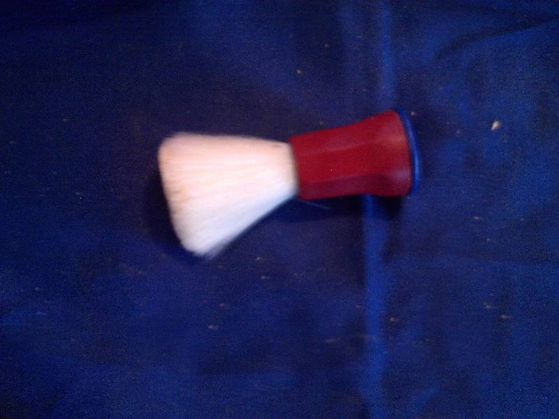 vintage plymouth shaving brush