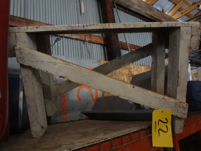 lot 22 image: Two Old Benches