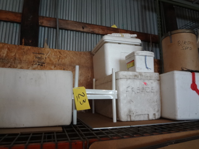 lot 23 image: Foam Block, Styro Containers