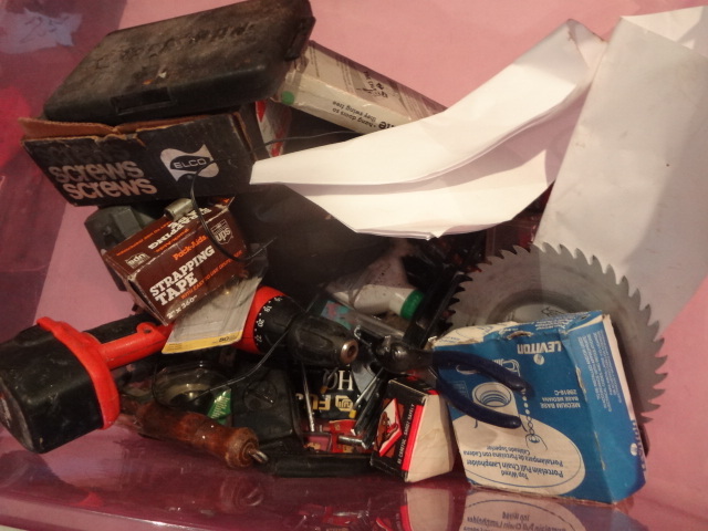 lot 34 image: Bucket of Tools