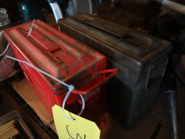 lot 35 image: 30 Cal Ammo Cans