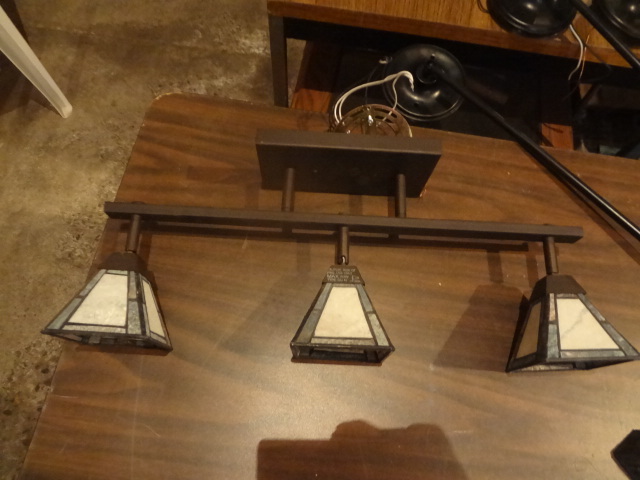 lot 67 image: Mission Style Flushmount