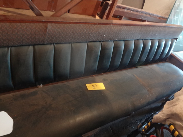 lot 81 image: Green Bench