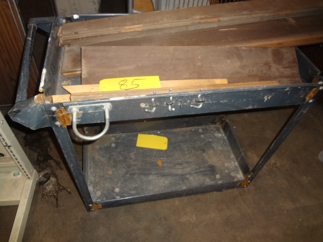 lot 85 image: 30 X 16 steel Cart