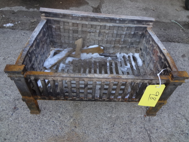 lot 98 image: Cast Fire Box