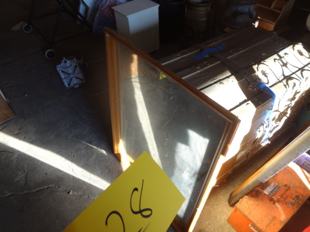 lot 128 image: Mirror, Wall Hanging
