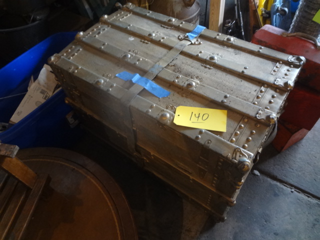 lot 140 image: Steamer Trunk