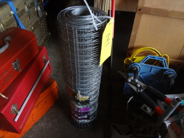 lot 141 image: Roll of fence