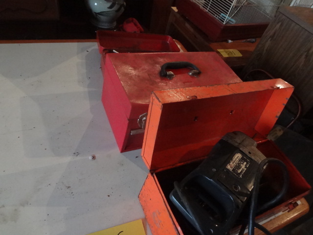 lot 159 image: 3 Tool Boxes wcontents