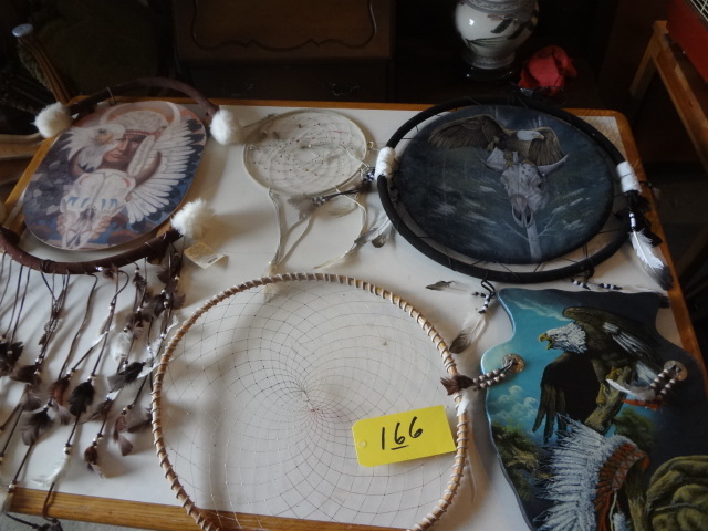 lot 166 image: Large Ornate Dream Catchers