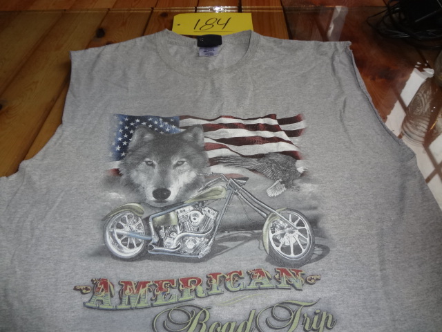 lot 184 image: (5) Harley Shirts