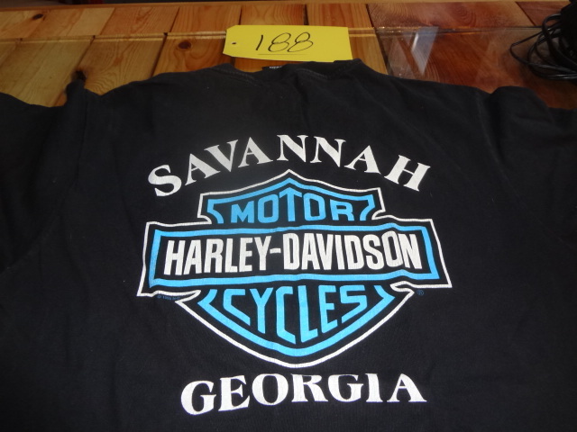 lot 188 image: (5) Harley Shirts