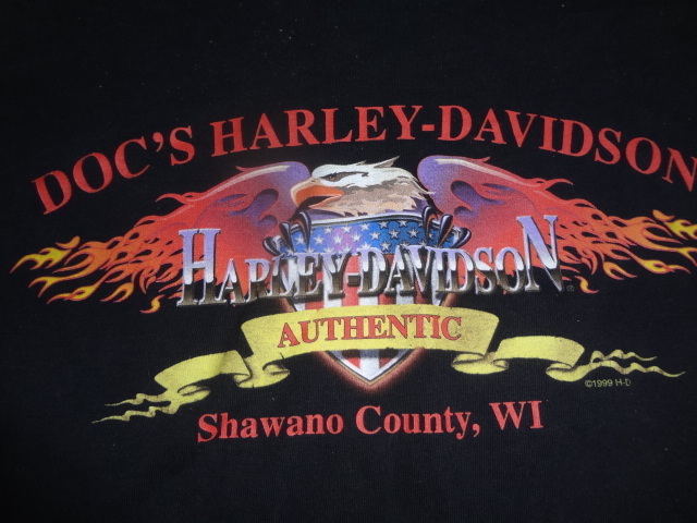 lot 193 image: (5) Harley Shirts