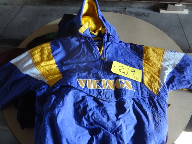 lot 219 image: 3 Starter Sports Jackets