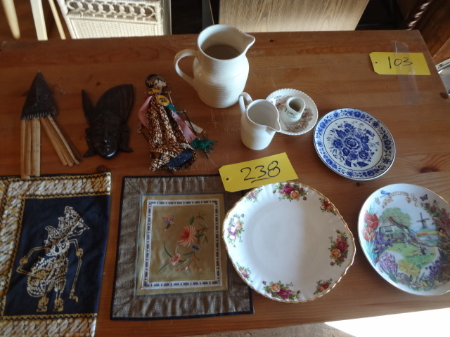 lot 238 image: Pitchers, Indian Stuff, Fancies