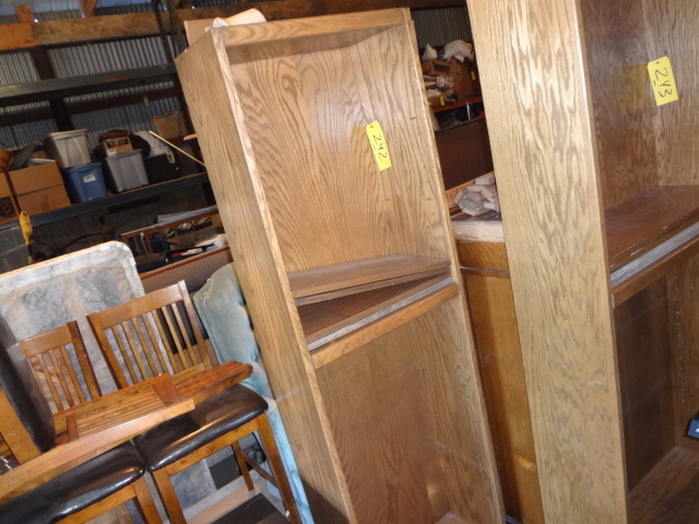 lot 242 image: Wood Shelf