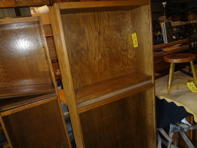 lot 243 image: Larger Wood Shelf