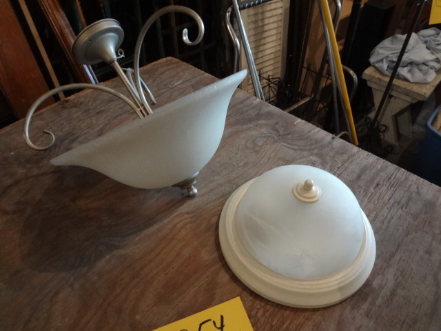 lot 254 image: Pair of Light Fixtures