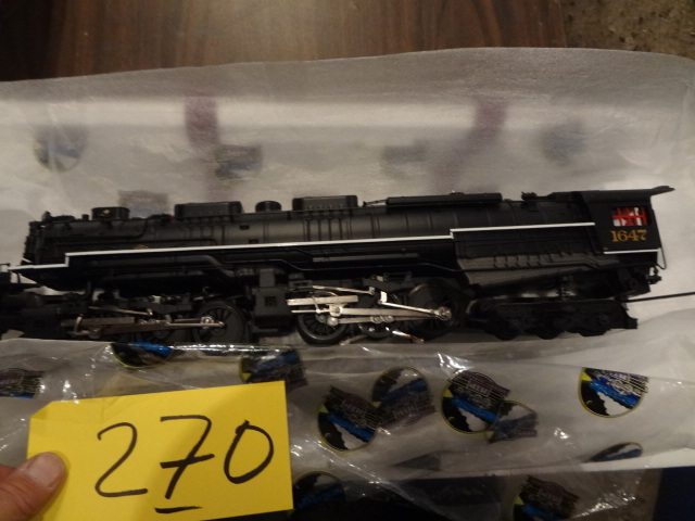 lot 270 image: M.T.H. Premier 2-6-6-6 Allegheny Steam Locomotive