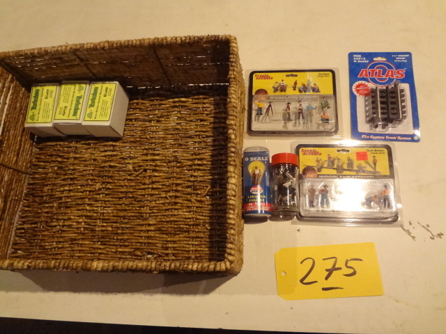 lot 275 image: Lot of Model train Stuff