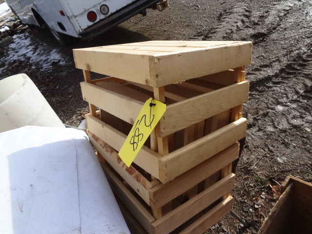 lot 288 image: Three Wooden Crates