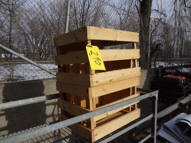 lot 290 image: Three Wooden Crates