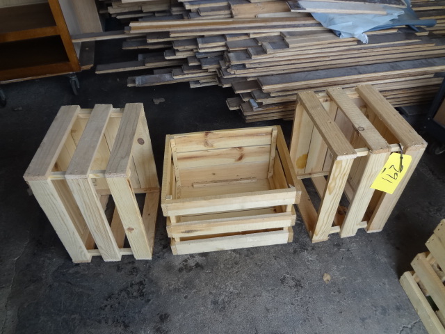 lot 291 image: Three Wooden Crates