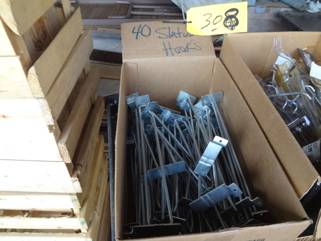 lot 308 image: Slatwall Hooks