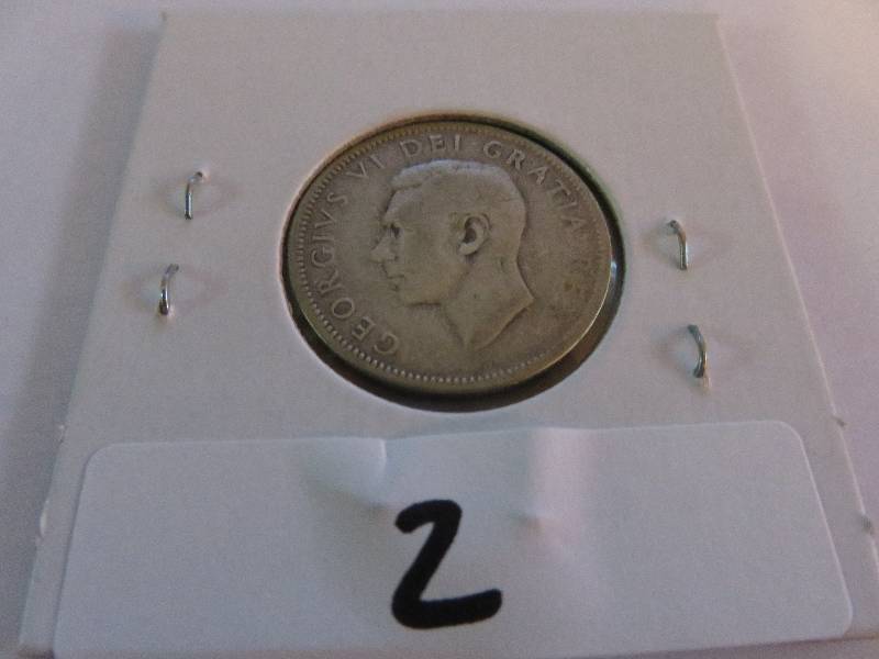 1950 Canadian Quarter