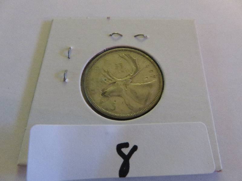 1957 Canadian Quarter