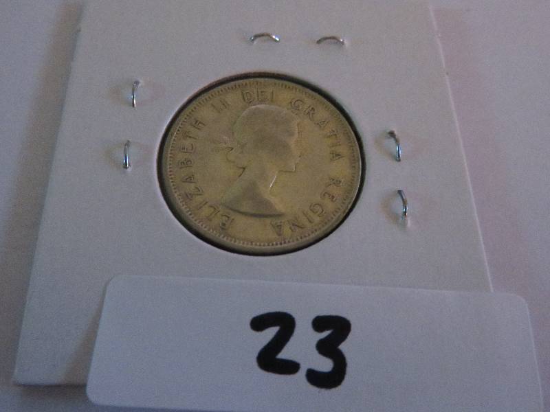 1962 Canadian Quarter