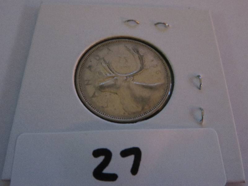 1964 Canadian Quarter