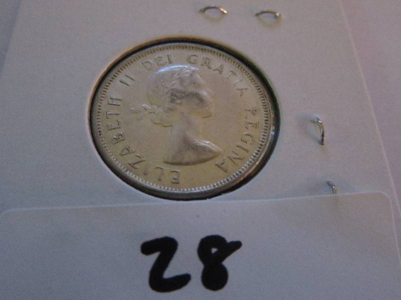1964 Canadian Quarter