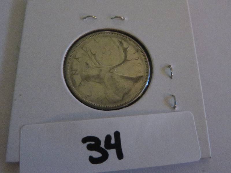 1964 Canadian Quarter