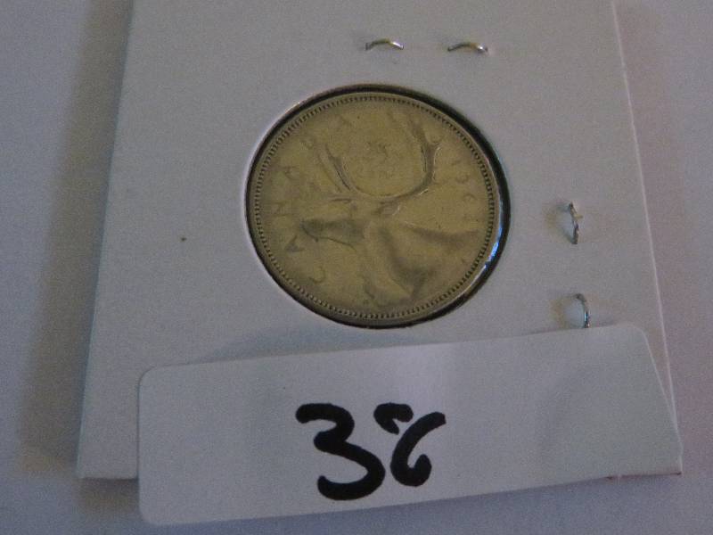 1964 Canadian Quarter