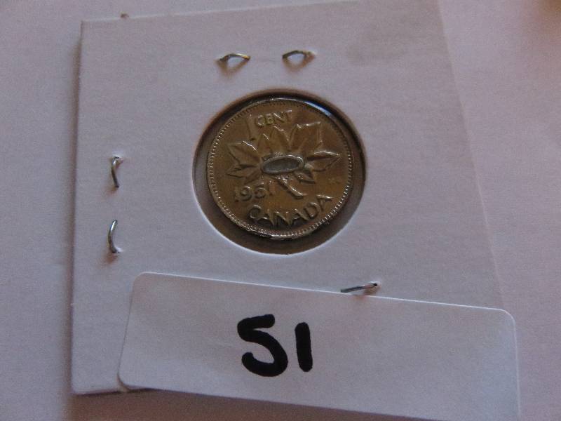 1951 Canadian Penny