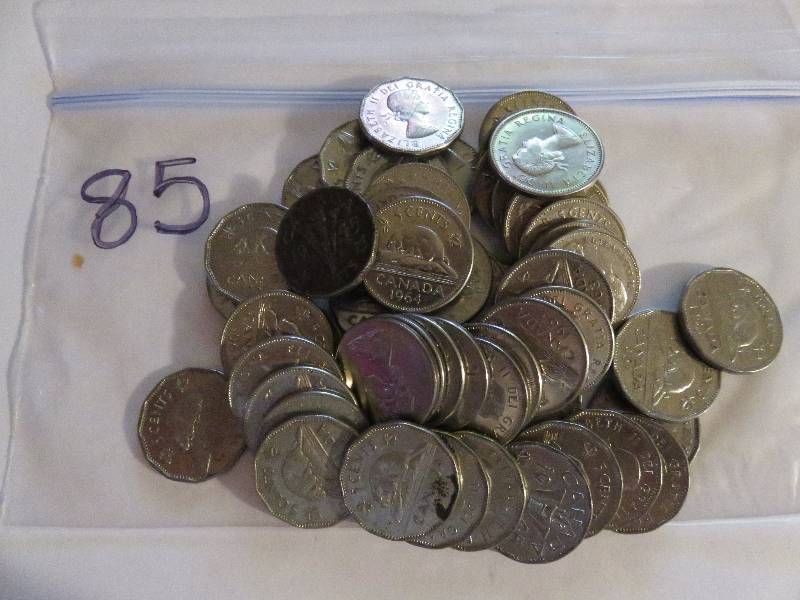 Lot of (50 ) Canadian Nickels