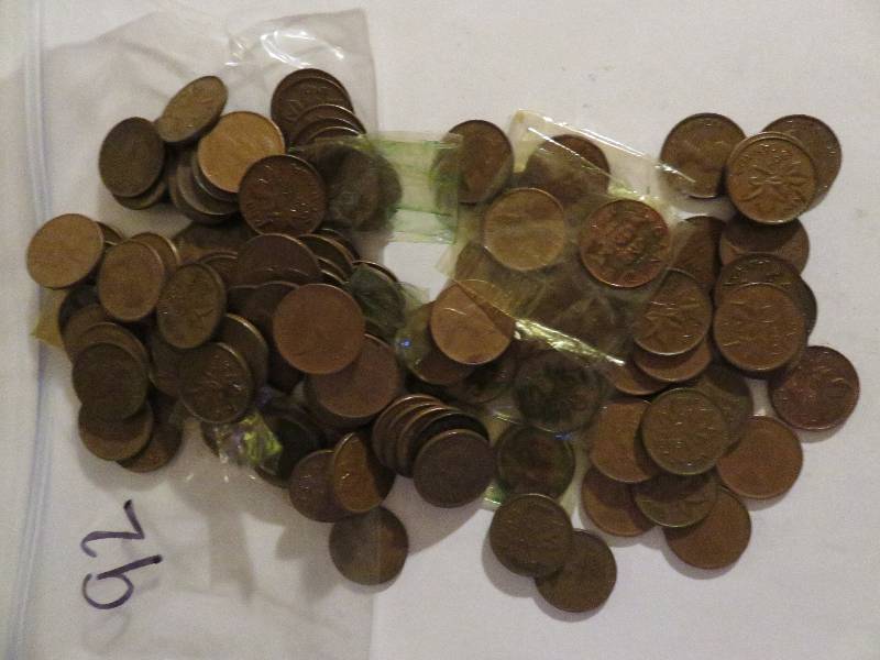 Lot of Canadian Pennies (1950s1060s)