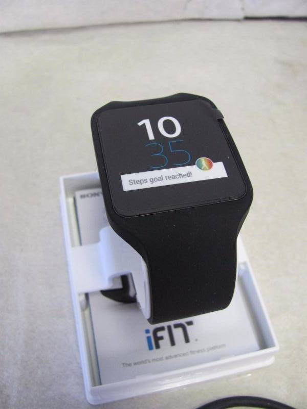 lot 1 image: Sony SmartWatch 3