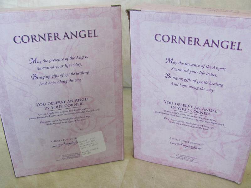 lot 152 image: Lot of 2 Angelstar Watching Corner Angels