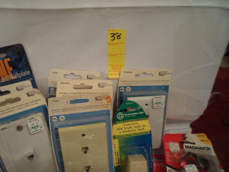Very Large Lot of Telephone & TV Part & Accessories