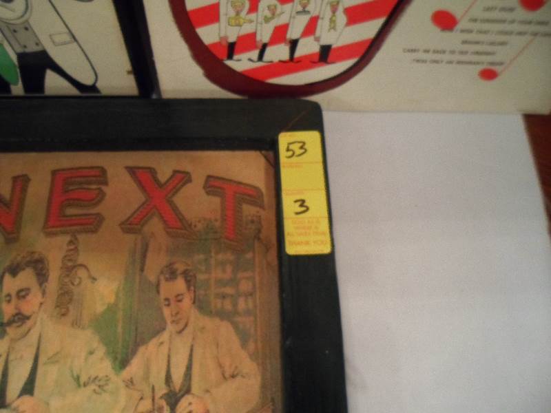 Vintage Barber Shop Memorabilia