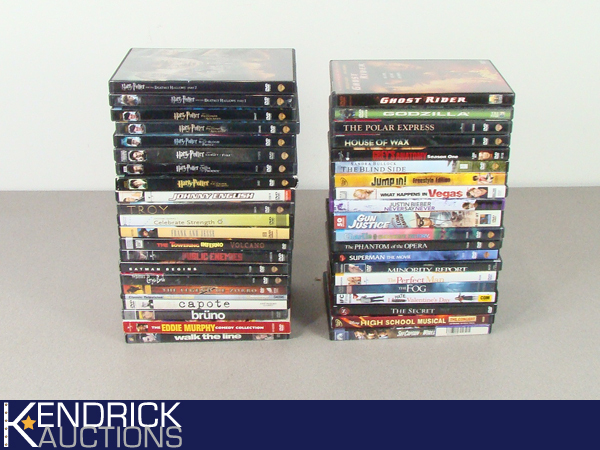 lot 49 image: 40 DVDs