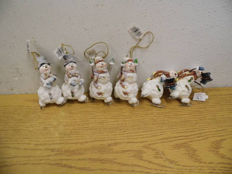 6 Piece New Ornaments